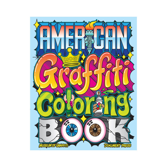 Cover of American Graffiti Coloring Book